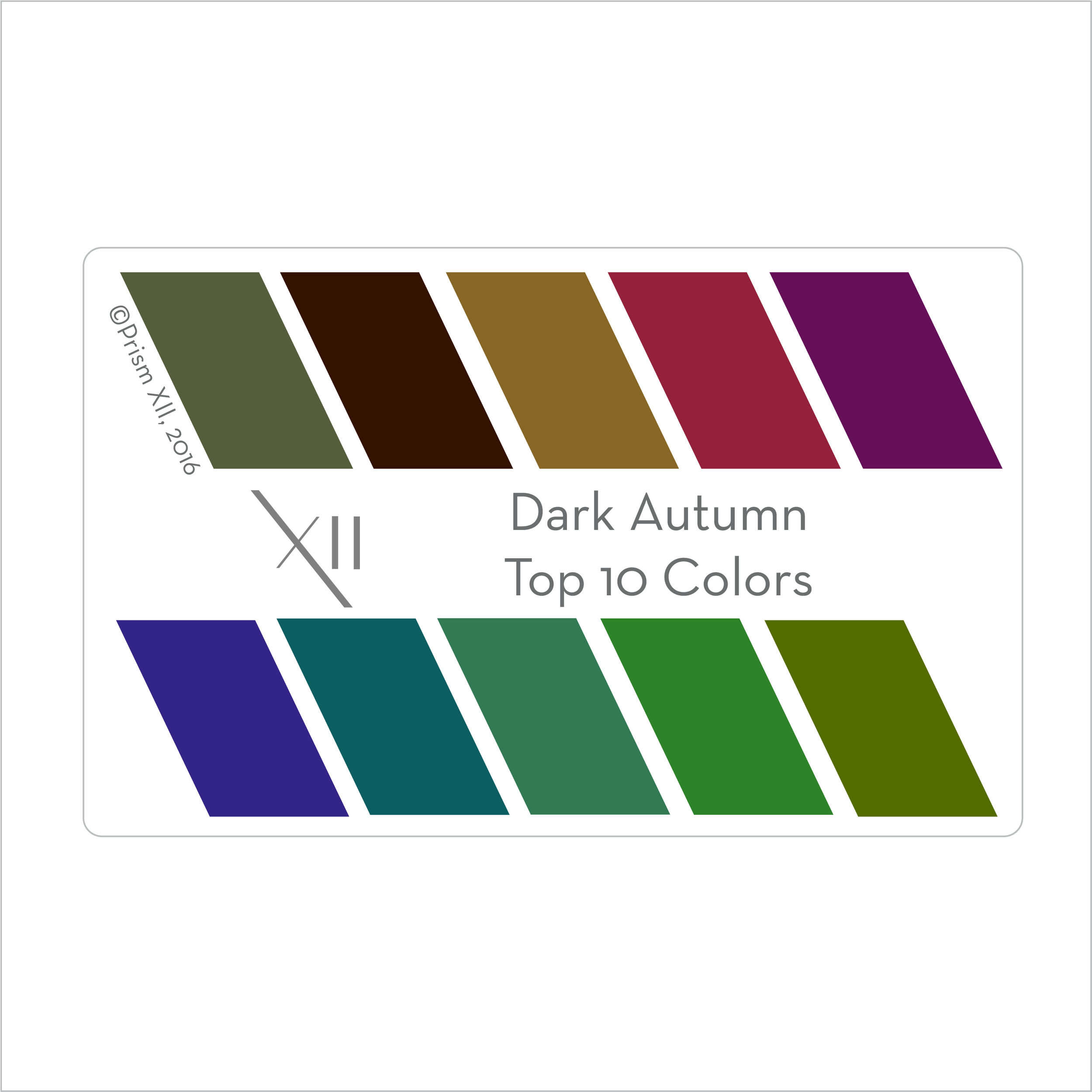 Top 10 Colors — PrismXII